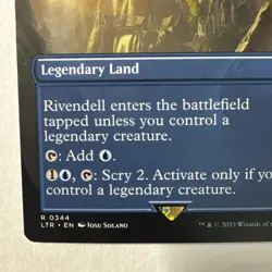 Magic the Gathering, Lord of the Rings, Rivendell (0344) - Regular Borderless - Image 5
