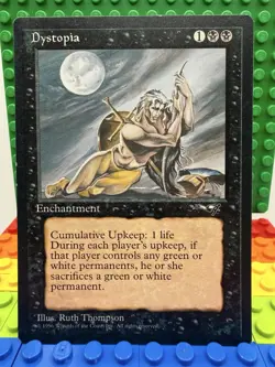1x Dystopia [Alliances] LP/EX Excellent Condition - VINTAGE MTG RARE - Image 1