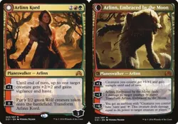 Arlinn Kord // Arlinn, Embraced by the Moon Shadows over Innistrad LP MTG - Image 1