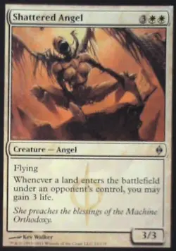 Shattered Angel - New Phyrexia: #23, Magic: The Gathering Nm C272 - Image 1