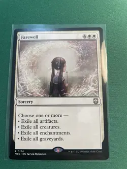 2024 - Farewell 170 MTG Commander M3C Rare NP Magic board wipe - Image 1