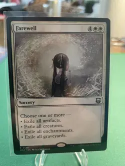 2024 - Farewell 170 MTG Commander M3C Rare NP Magic board wipe - Image 3