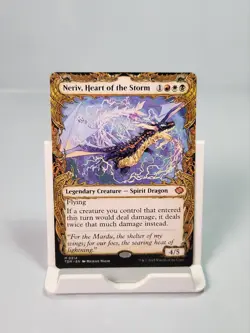 Neriv, Heart of the Storm 314 Dragconic Showcase Tarkir Dragonstorm TDM MTG - Image 1