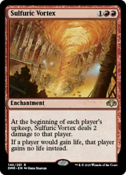 1 x Sulfuric Vortex - Foil - Dominaria Remastered - NM-Mint - MTG - Image 1