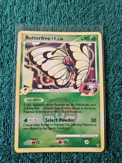 Butterfree FB SP 17/147 Supreme Victors League Reverse Holo Rare Pokemon Card - Image 2