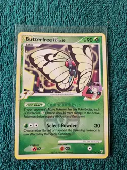 Butterfree FB SP 17/147 Supreme Victors League Reverse Holo Rare Pokemon Card - Image 3