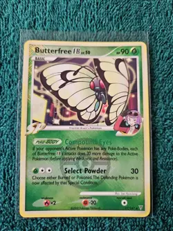 Butterfree FB SP 17/147 Supreme Victors League Reverse Holo Rare Pokemon Card - Image 4