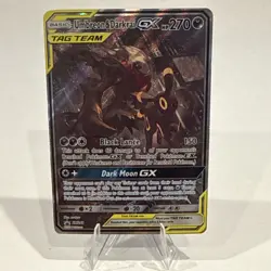 The Pokemon Company Umbreon & Darkrai GX TAG TEAM Promo Holo SM241 English Card - Image 1