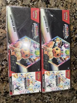 Pokemon Prismatic Evolutions Surprise Box/Booster Sam's Club Bundle (Lot Of 2) - Image 1