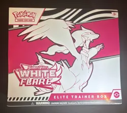 Pokemon Scarlet & Violet Elite Trainer Box White Flare ETB New Factory Sealed - Image 2