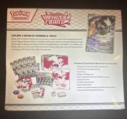 Pokemon Scarlet & Violet Elite Trainer Box White Flare ETB New Factory Sealed - Image 3