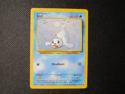 Seel 41/102 Base Set Pokemon Card NM - LP WotC - Image 1