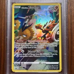 Galarian Zapdos 2023 Pokemon SWSH Crown Zenith Tins BSP #283 PSA 9 MINT - Image 3