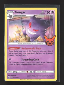 Pokemon Trick or Trade BOOster 2023 #066/196 Holo Rare Gengar - Image 1