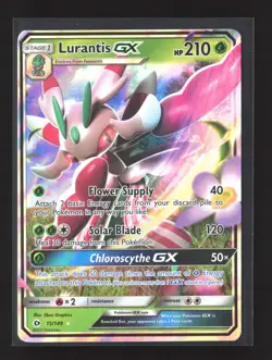 Pokemon SM Base Set #15/149 Holo Ultra Rare Lurantis GX - Image 1