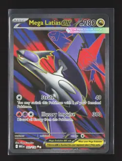Pokemon ME01: Mega Evolution #163/132 Ultra Rare,Holo Mega Latias ex - Image 1