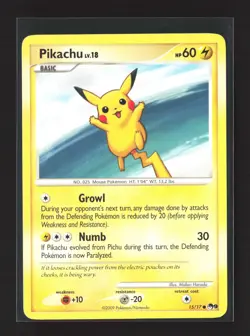 Pokemon POP Series 9 #015/017 Common Pikachu - Image 1