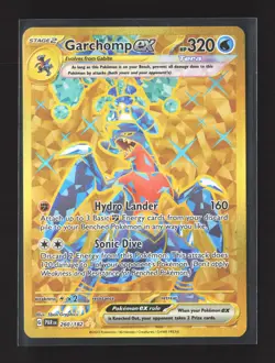 Pokemon SV04: Paradox Rift #260/182 Holo Garchomp ex - Image 1