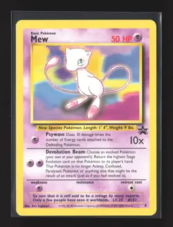Pokemon WoTC Promo #08/53 Promo Mew (8) - Image 1