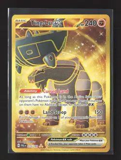 Pokemon SV02: Paldea Evolved #275/193 Holo Ting-Lu ex - Image 1