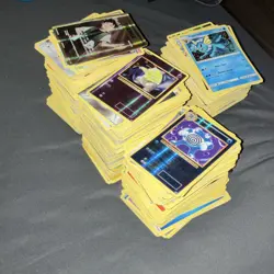 Pokemon TCG Card Lot Vaporeon Drowzee Poliwrath Brock's Grit Holo Trainer - Image 1