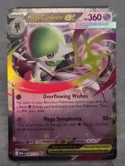 💎Pokemon TCG Mega Evolution: Mega Gardevoir EX 60/132 Double Rare Holo NM - Image 1