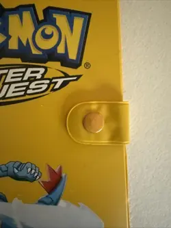 Pokemon Pikachu 80 Card Holder 2002 Rare Master Quest Pokemon Binder Portfolio - Image 2