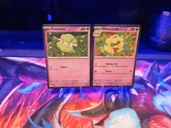 2025 Cottonee MEP018, Whimsicott MEP019 Phantasmal Flames Black Star Promos holo - Image 2