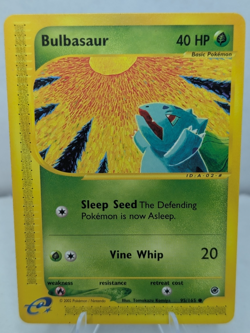 BULBASAUR 95/165 Expedition NON-HOLO E-Series / E-Reader Pokemon TCG LP (B) - Image 1