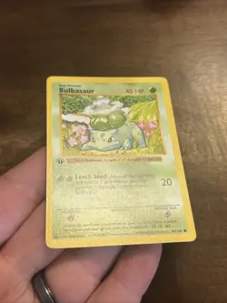 Pokemon TCG Bulbasaur 044/102 Base Set Shadowless 1st Edition 1999 Vintage WOTC - Image 3