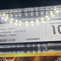 Mew (Secret) 025/025 Celebrations Holo Pokemon TCG Gem mint 10!! - Image 4