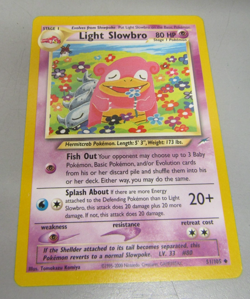 Pokemon TCG Light Slowbro - Neo Destiny Card 51/105 Regular Vintage - Image 1