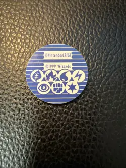 Vintage 1999 Vileplume Green Holo Foil Nintendo Pokemon Jungle WOTC Coin NM * - Image 2