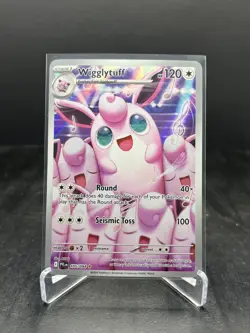2025 Pokemon Phantasmal Flames Wigglytuff Illustration Rare #105/094 (B) - Image 1