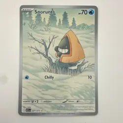 Pokemon Ascended Heroes Snorunt Illustration Rare 227/217 2026 - Image 1