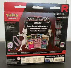 Pokemon TCG Team Rocket’s Mewtwo Ex League Battle Deck - Image 2