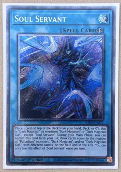 Soul Servant RA03-EN271 Platinum Secret Rare 1st Ed - Image 1