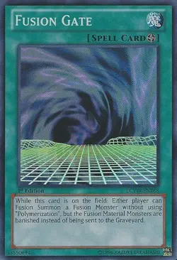 1x (LP) Fusion Gate - LCYW-EN268 - Super Rare - 1st Edition YuGiOh - Image 1