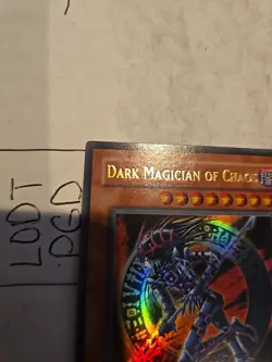 Yugioh! Dark Magician of Chaos IOC-065 Unlimited Ultra Rare VLP/MP - Image 2