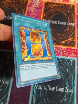Yu-Gi-Oh! H - Heated Heart RYMP-EN023 Secret Rare 1st Edition MP - Image 2