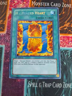 Yu-Gi-Oh! H - Heated Heart RYMP-EN023 Secret Rare 1st Edition MP - Image 4