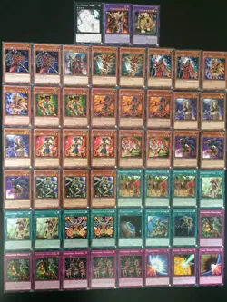 Yugioh Complete AMAZONESS DECK- CHAIN MASTER- BLOW **HOT** + Bonus - Image 1