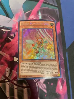 YUGIOH - BERRY MAGICIAN GIRL - SECRET RARE - MVP1 - 1ST ED - NM - Image 1