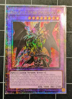 Yugioh Red-Eyes Dark Dragoon RA02-EN021 Platinum Secret Rare 1st Edition NM - Image 1