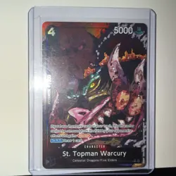 One Piece TCG St. Topman Warcury OP13-089 Alternate Art Rare NM Eng Quick Ship - Image 1