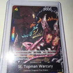 One Piece TCG St. Topman Warcury OP13-089 Alternate Art Rare NM Eng Quick Ship - Image 2