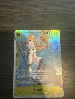 Nami EB03-053 SR Foil English One Piece TCG Card-NM - Image 1