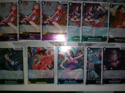 One Piece Card TCG LOT OF 200 ALL HOLOS RARES GOLD FOIL EVENT - Image 1