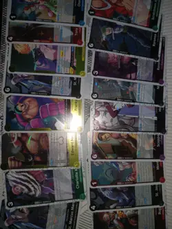 One Piece Card TCG LOT OF 200 ALL HOLOS RARES GOLD FOIL EVENT - Image 5