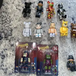 Bearbricks lot 100% with Cards 18 In All - Image 2